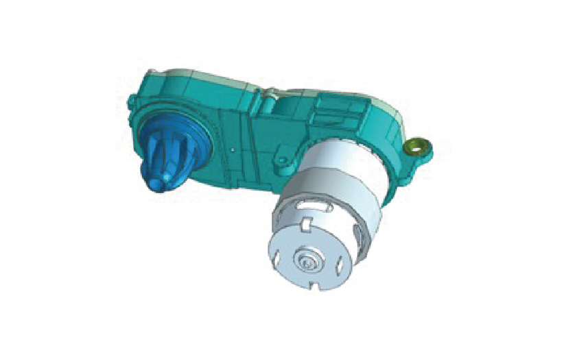 全齿轮单边滚刷齿轮箱